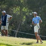 Alvaro Quiros golpe de approach al green del hoyo 17 de Valderrama Michel Martin Pics Golf